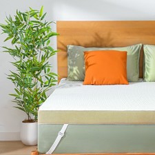 Memory Foam Mattress Topper 3 Inch Queen, CertiPUR-US Oeko-TEX Certified