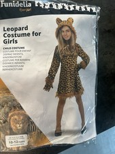 Kostüm Kleid Leopard 10 -12 Jahre
