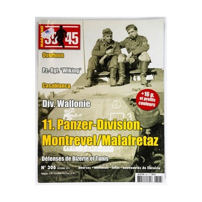 Heimdal 39/45 Magazine #306 ''Overloon, Casablanca, Wallonia Division'' Mag VG+
