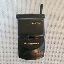 Untested Vintage Motorola StarTAC Flip Phone Rare Black