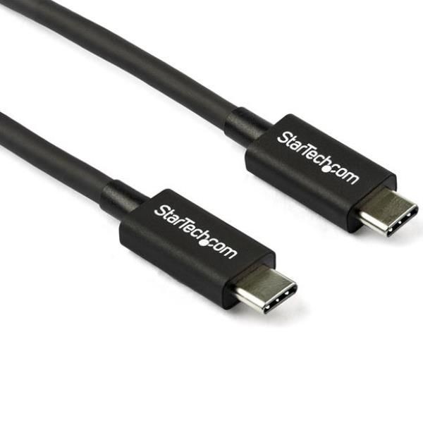 Startech Cavo Thunderbolt 3 - 40Gbps (0.80 M, Thunderbolt 3, 100 W), Cavo Usb - Immagine 3