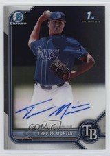 2022 Bowman Draft Chrome Draft Pick Auto Trevor Martin #CDA-TM Auto 3hd