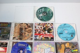 Sega Dreamcast Game Lot RAYMAN 2 Q-Bert Trick Style Tomb Raider Tee Off TESTED