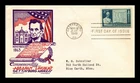 US COVER LINCOLN'S GETTYSBURG ADDRESS FDC SCOTT 978 STAEHLE CACHET CRAFT