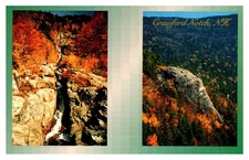 POSTCARD - Crawford Notch NH-New Hampshire  Elephant Head Silver and Flumes