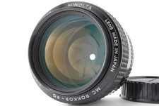 Near MINT Minolta MC ROKKOR PG 58mm F/1.2 Prime MF Hawk Eye Lens From JAPAN