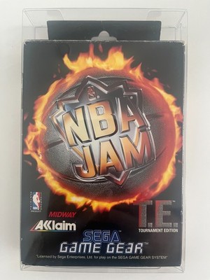Sega Game Gear NBA Jam Te Tournament Edition Videospiel + SAMMLERHÜLLE SEHR GUTER ZUSTAND