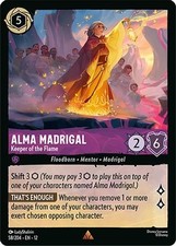 Alma Madrigal - Keeper of the Flame 58/204 Rare Wilds Unknown Lorcana Near Mint