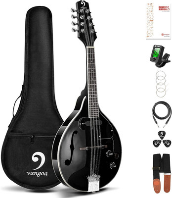 Mandolin Instrument Mahogany Acoustic Electric a Style Mandolin Musical Instrume