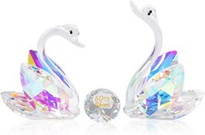  60th Wedding Anniversary Swan Gifts for Parents Grandparents, 60 Years Annivers