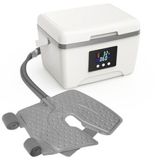 Ice Machine for Knee After Surgery, Cryotherapy for Knee Replacement White
