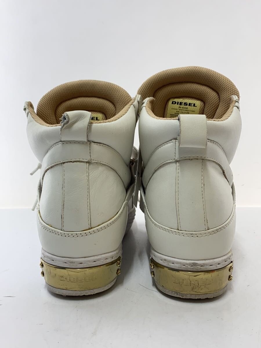 US7.5 DIESEL high-cut sneakers WHT Y00879 thumbnail 6