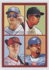 2009 Goudey 4-in-1 Red Evan Longoria Geovany Soto Jay Bruce Alexei Ramirez 3a3