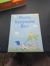 Newborn Baby Boy Gift Set Blue Keepsake 3pc Ceramic First Tooth Curl Piggy Bank