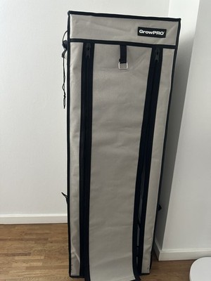 GrowPRO 3.0 Growbox 40-40-120 weiß mit mini Ventilator von vivosun 