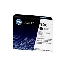 HP 90X Black High Yield Toner Cartridge, Prints Up to 24,000 Pages CE390X 