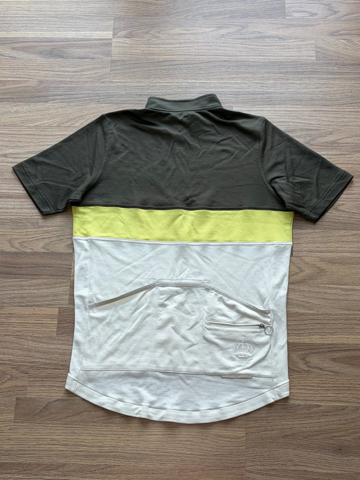 Rapha Club “Rik II” Men’s Jersey - XL - Green/Off-White - Very Good image 2
