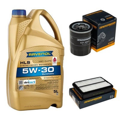 Inspektionspaket 5L 5W-30 für Mitsubishi Outlander III 2.2 DI-D 4WD ASX Eclipse