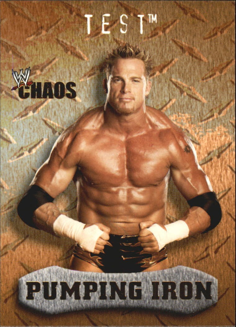 2004 Fleer WWE Chaos #90 Test PI - WWE