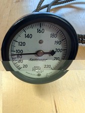 Rare Antique U.s. Gauge Co New York Fahrenheit Ad-6027