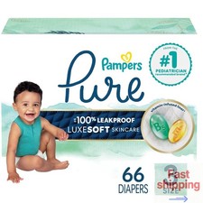 Pampers Pure Protection Diapers - Size 3 Count 66