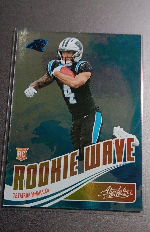 2025 Panini Absolute - Rookie Wave Tetairoa McMillan #RW-TMN (RC)