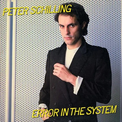 Peter Schilling Error In The System Elektra Vinyl LP