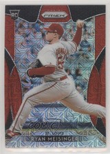 2019 Panini Prizm Tier III Red Mojo Prizm 101/299 Ryan Meisinger #221 fv8