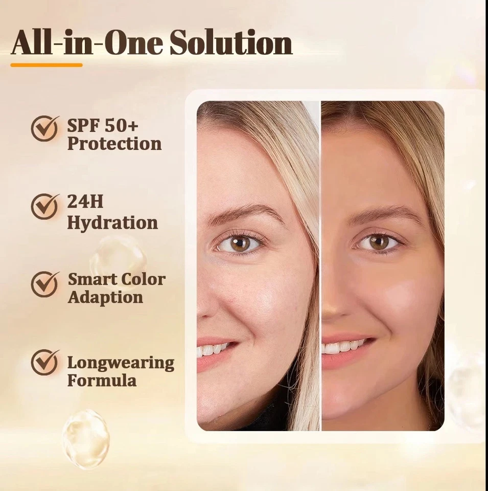 Forever Bloom 4-in-1 Biomimic light Spectrum Liquid Foundation 30g - Flawless - Image 4 of 4