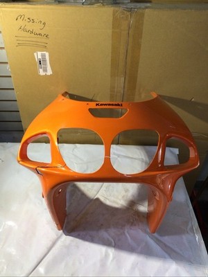 Kawasaki OEM Part 55028-1343-470 P.B.Orange Upper Cowling for sale Kawasaki OEM Part 55028-1343-470 P.B.Orange Upper Cowling for sale