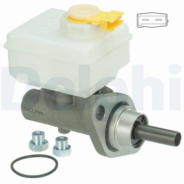 Hauptbremszylinder Delphi LM80500 FüR Landrover Defender Station Wagon L316 L315-image