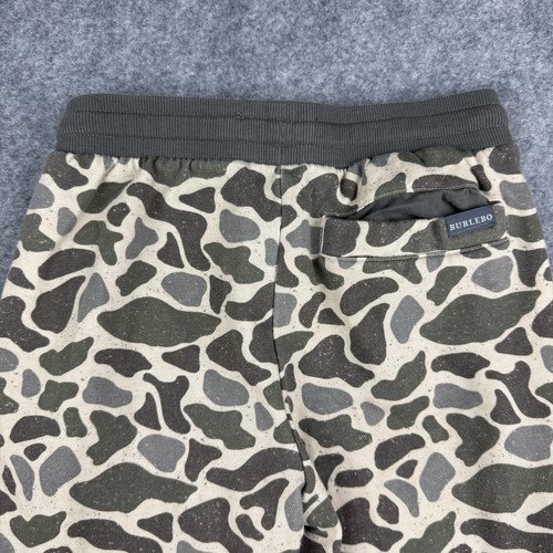 Burlebo Boys Classic Deer Camo Fleece Joggers Size Medium M 8 EUC - Picture 7 of 10