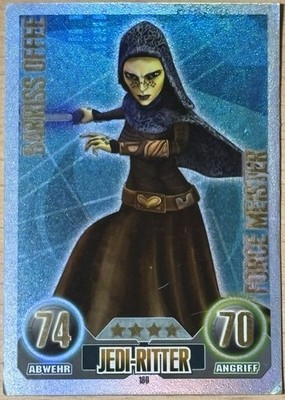 Topps Star Wars Force Attax Serie 1 - Baris Offee 180 Force Master Gold