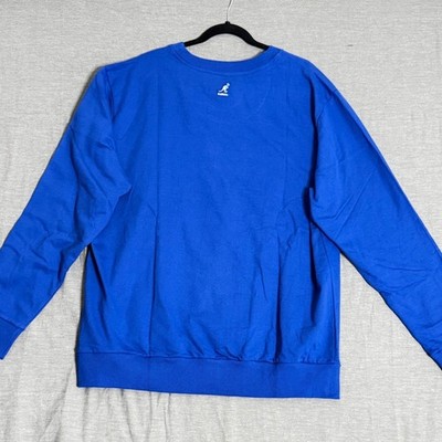 NWT kangol Royal Blue Crewneck Sweatshirt Mens TTG XXL