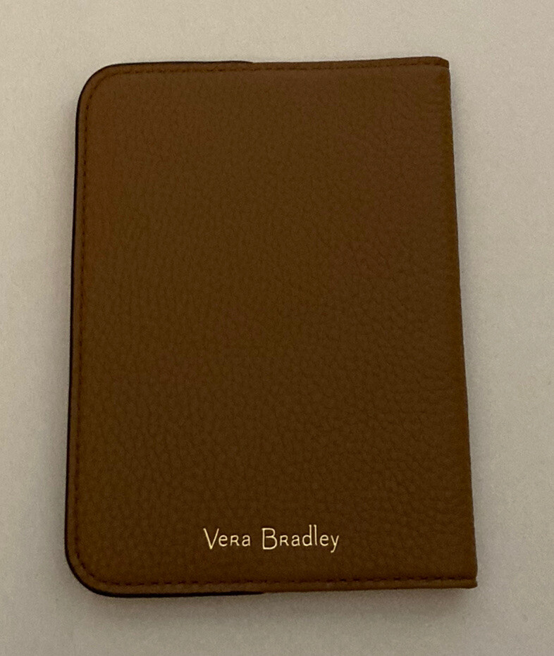 VERA BRADLEY PASSPORT COVER AND LUGGAGE TAG COGNAC eBay