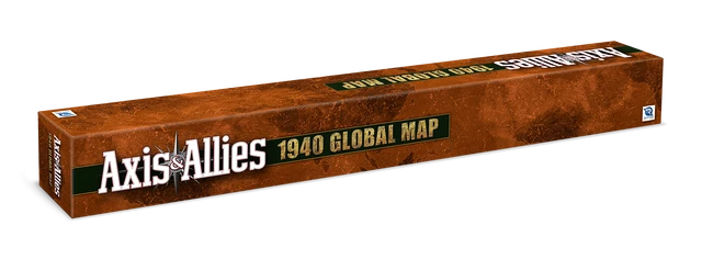 Axis & Allies 1940 Global Map Tabletop Board World War 2 Renegade Games - Image 3 of 3