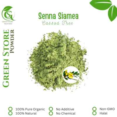 Organic Pure Powder Of Senna Leaves Arabian Senna Cassia Angustifolia Wildcraft