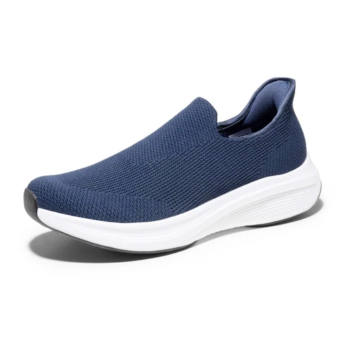 Men's Hands Free Slip-on Loafers Walking Shoes Breathable Sneakers Grey Size8-13