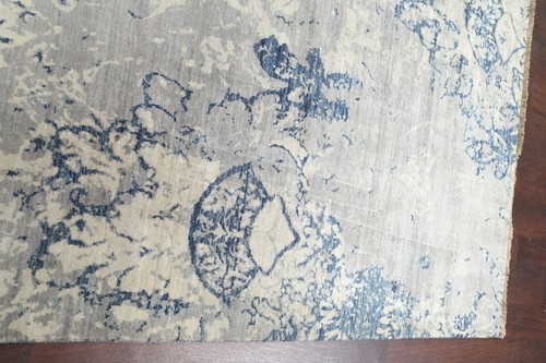 Vegetable Dye Abstract Oriental Hand-knotted Area Rug Dining Room 8'x10' Carpet - Picture 8 of 12