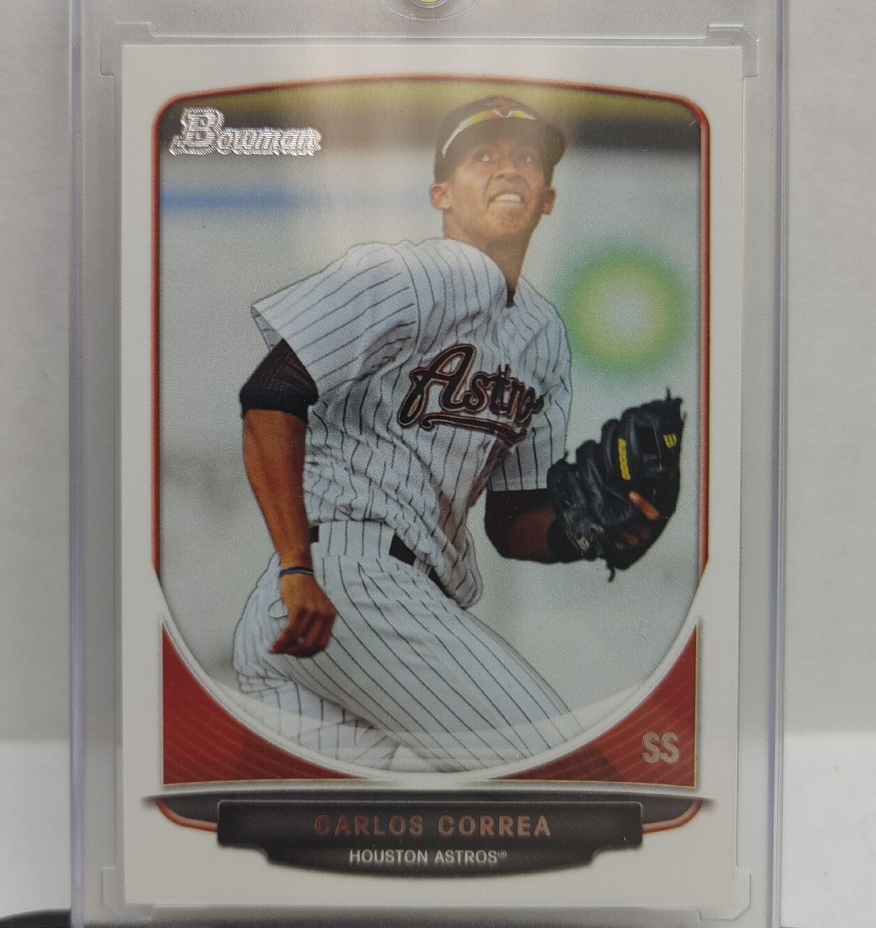 2013 Bowman Prospects #BP100 Carlos Correa RC Twins Astros Rookie Card Chrome