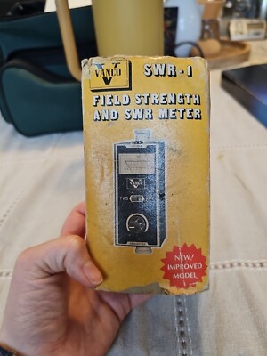 Vanco Swr-1 , field strength and swr meter.new,open Box