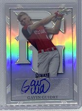 2021 LEAF PERFECT GAME METAL SILVER REFRACTOR GAVIN GUIDRY AUTO 1