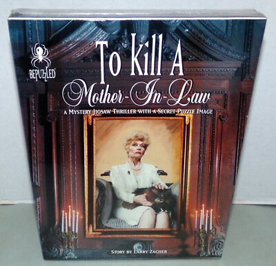 Bepuzzled To Kill A Mother-In-Law Mystery Jigsaw Thriller Puzzle 1000 Pieces NEW