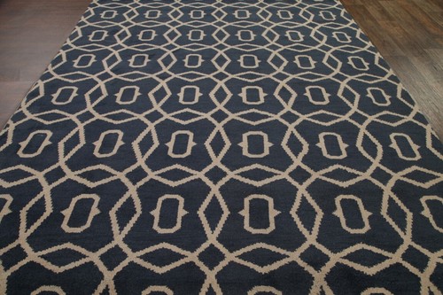 Moroccan Trellis Gabbeh Oriental Area Rug 9x12 ft Hand-knotted Wool Carpet - Picture 12 of 12