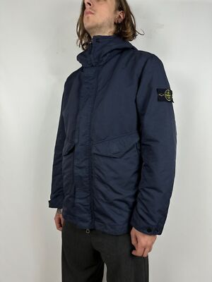 Men's Stone Island David-TC Hoodie Down Jacket Size L