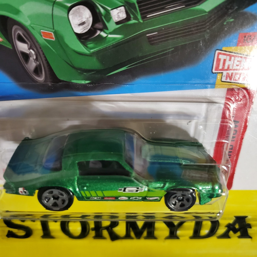 HOT WHEELS CAMARO 1981 THEN and NOW 10/10 248/250 green color - Bild 2 von 3