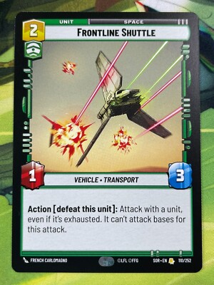 Star Wars Unlimited - x3 Frontline Shuttle 110