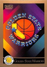 1990  SkyBox  Golden State Warriors Team Checklist #336   Golden State Warriors