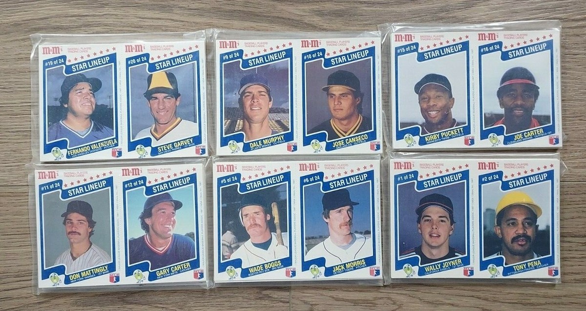 MLBカード 1987年コンプリートセット 1987 Kahn's Cincinnati Reds 26 Card Complete Set w/ Rare