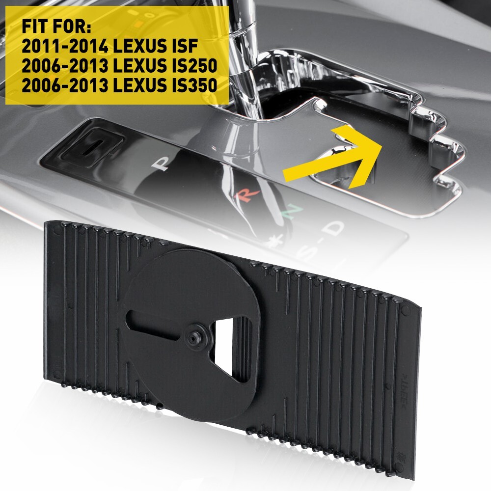Console Shifter Shift Slide Cover For Lexus ISF IS250 IS350 Black 35975 ...